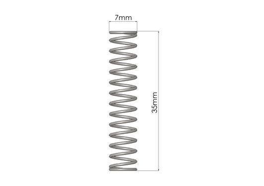 GFB Spares- Plunger spring for DV+ suits part numbers T9351-T9367 [6119]